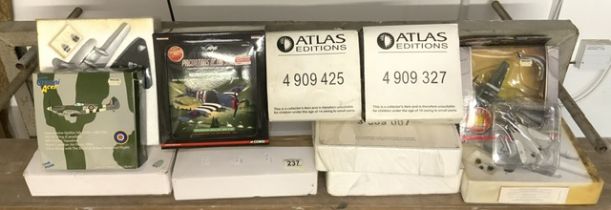 QUANTITY OF MODEL AIRCRAFTS INCLUDES CORGI, ATLAS EDITIONS AND GEMINI ACES