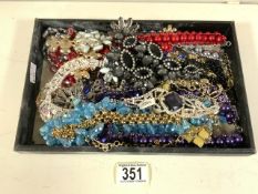BLINGY LARGE PIECES OF COSTUME JEWELLERY