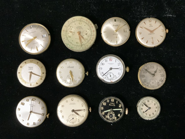 A QUANTITY OF WATCH DIALS, INCLUDING GARRARD, ROTARY, WALTHAM AND OTHERS - Image 2 of 3