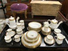 FIFTY SIX PIECES OF PARAGON DINNER, TEA AND COFFEE SERVICE (ATHENA)