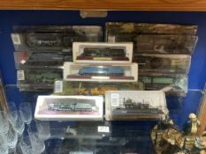 QUANTITY OF MIXED MODEL TRAINS WITH ORIGINAL PACKAGING