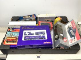 MIXED BOXED MAINLY DIE-CAST VEHICLES, MAJORETTE, SOLID STATE, DINKY AND MORE