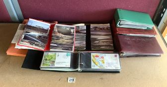 QUANTITY OF FOLDERS OF VINTAGE FIRST DAY COVERS