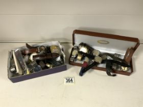 QUANTITY OF LADIES WATCHES - CARVEL, CYMA, TOMMY HILFIGER AND MORE