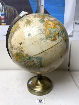 VINTAGE REPLOGLE GLOBE MADE IN USA 12 INCH DIAMETER WORLD CLASSIC SERIES GLOBE