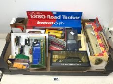 MIXED BOXED MAINLY DIE-CAST VEHICLES, FRICTION W.A COACH, ESSO TANKER AND MORE