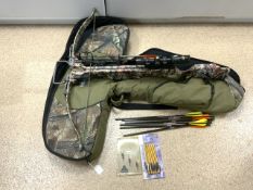 CASED EXCLIBUR EXCOMAX CROSSBOW WITH SIGHTS AND ACCESSORIES