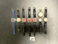 MIXED REPRODUCTION WATCHES INCLUDES GREAT BRITAIN, EAGLE MOSS