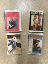 ADULT MAGAZINES (AS PER DARRENS INSTRUCTIONS) 8 X JANUS, 6 X SCORPION, 2 X CUL D' OR AND 4 X