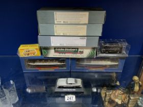 DIE-CAST BOXED DINKY, ATLAS EDITIONS (EDDIE STOBART) AND MORE