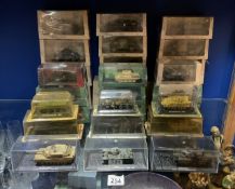 LARGE QUANTITY OF DIE-CAST MILITARY VEHICLES, ATLAS EDITIONS