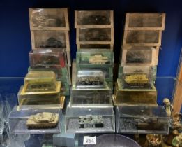 LARGE QUANTITY OF DIE-CAST MILITARY VEHICLES, ATLAS EDITIONS