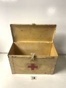 FIRST AID METAL BOX MILITARY WITHOUT CONTENTS