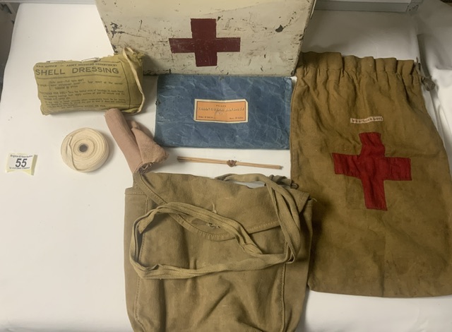 1950s MILITARY FIRST AID KIT WITH CONTENTS - Image 4 of 7