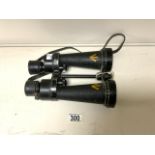 MILITARY BARR & STROUD FIELD BINOCULARS (SERIAL NO 50374)