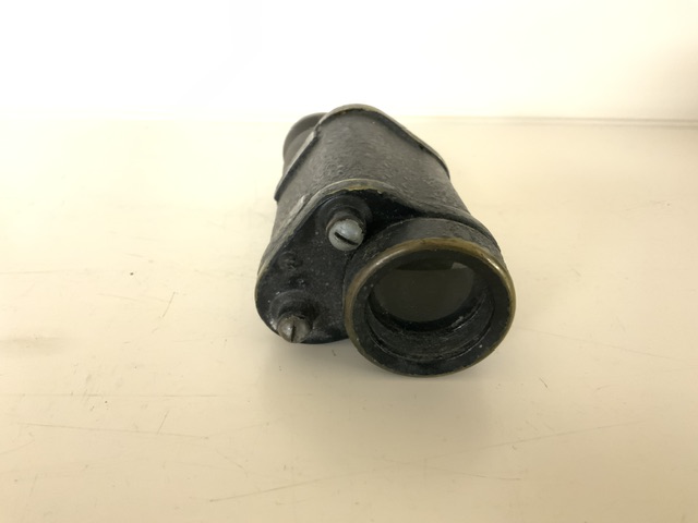 MILITARY WW2 MONOCULAR (BINO PRISM No 2 MK111 WITH TWO CIVIL DEFENCE WARDEN ARMBANDS - Image 7 of 8