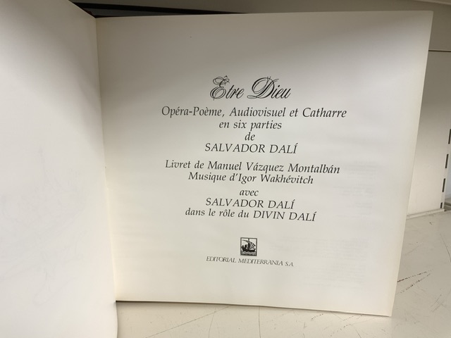 SALVADOR DALI - ETRE DIEU ALBUM BOX SET - Image 7 of 9