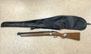 .20 SHERIDEN SILVER STREAK, PUMP UP, BOLT ACTION AIR RIFLE, WITH CARRY CASE