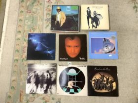 VINYL ALBUMS, LPS DIRE STRAITS, MOODY BLUES, LABI SIFFRE, PHIL COLLINS AND MORE