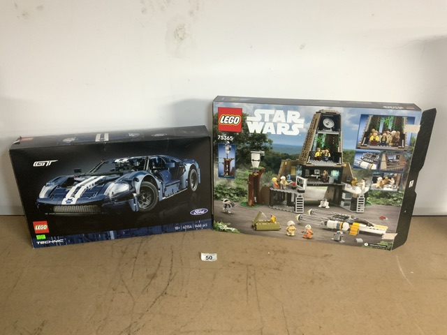 BOXED LEGO STAR WARS (75365) AND FORD GT (TECHNIC)