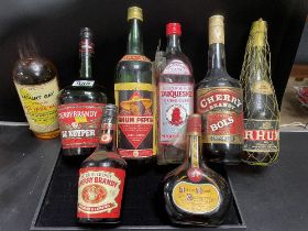 EIGHT BOTTLES INCLUDING; GRAND RHUM DUQUESNE 3 YRS; 100CL, MOUNT GAY REFINED ECLIPSE RUM; 26 FLUID