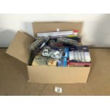 LARGE QUANTITY OF BOXED HORNBY, BACHMANN SCENERY, TRACK, OO GAUGE ACCESSORIES