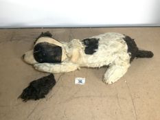 VINTAGE MERRYTHOUGHT DOG NEED OF RESTORATION