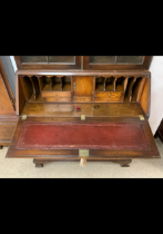 ANTIQUE MAHOGANY SECRETAIRE / BOOKCASE