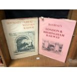 BOOKS - BOURNES GREAT WESTERN RAILWAY AND LONDON AND BIRMINGHAM RAILWAY.