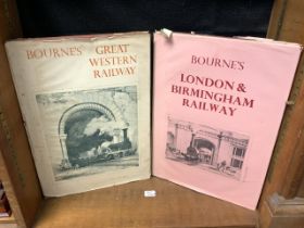 BOOKS - BOURNES GREAT WESTERN RAILWAY AND LONDON AND BIRMINGHAM RAILWAY.