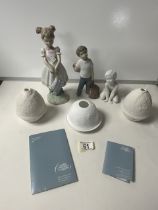 QUANTITY OF LLADRO FIGURES AND MORE