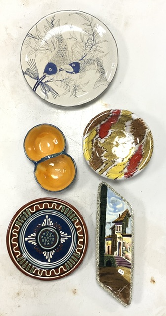 MIXED ART POTTERY INCLUDES NITTSJO SWEDEN PLATE, WEDGWOOD JASPERWARE AND MORE - Image 2 of 10