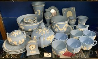 LARGE QUANTITY OF WEDGWOOD JASPERWARE