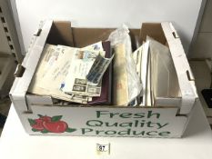 LARGE QUANTITY OF STAMPS AND FIRST DAY COVERS