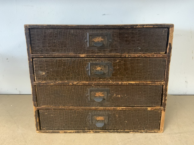 VERTILOK FOLDER FILE OF FOUR DRAWERS; 31 X 24CM - Image 2 of 6