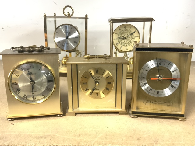 VINTAGE BRASS CLOCKS, METAMEC, KUNDO, ACTIM AND MORE - Image 2 of 5