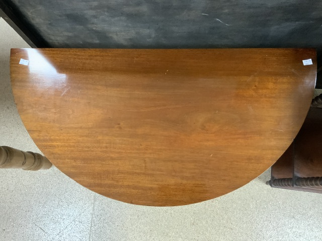 EDWARDIAN MAHOGANY CARD TABLE - Image 5 of 5