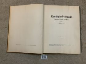 DEUTSCHLAND ERWACHT WERDEN, KAMP U, SIEG D NSDAP (GERMAN STICKER BOOK 1933)