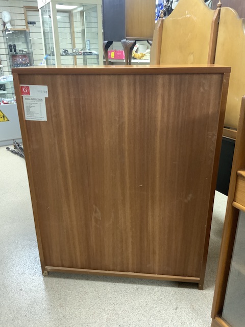 MID-CENTURY G PLAN TEAK BOOKCASE 114 X 90 X 32CM - Image 3 of 4