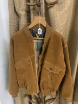 TAN ITALIAN SUEDE LEATHER JACKET