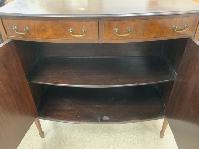 TWO VINTAGE WOODEN CABINETS - Image 3 of 10