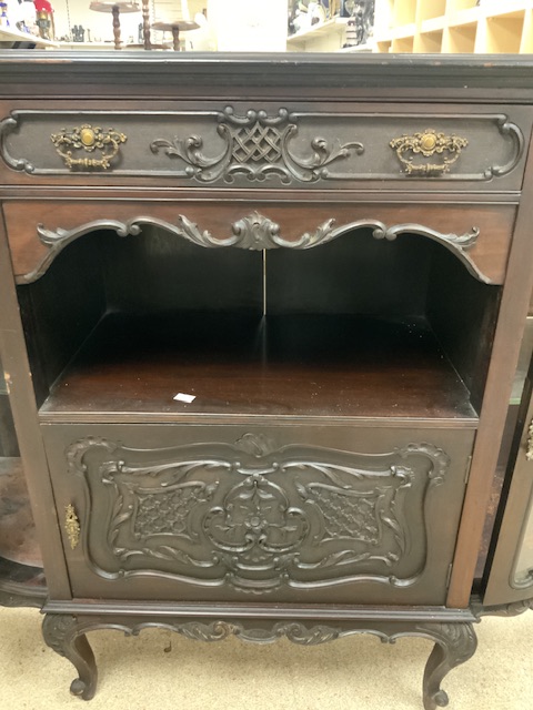 TWO VINTAGE WOODEN CABINETS - Image 7 of 10