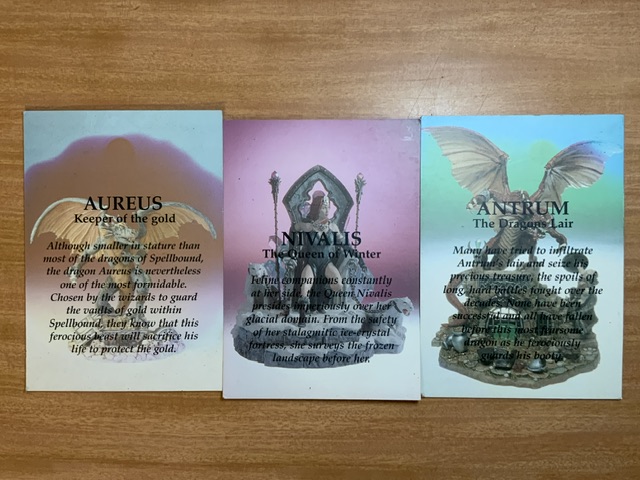 THREE SPELLBOUND MYTHILOGICAL FIGURE AND DRAGONS - Image 3 of 6