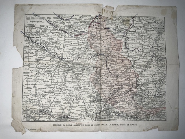 SIX MILITARY TRENCH MAPS WITH OTHER MILITARY MAPS; SOME DATED 1917/18 (SECRET) - Image 10 of 13