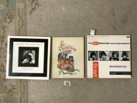 BEATLES BOOKS, ILLUSTRATED LYRICS, RECORDING SESSIONS AND LINDA MCCARTNEY SIXTIES