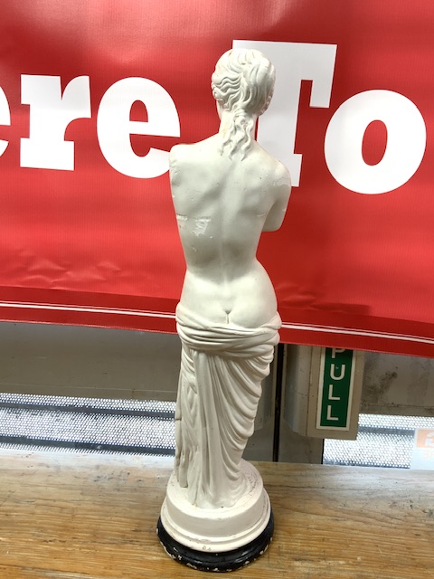 VINTAGE VENUS DE MILO PORCELIAN STATUE 59CM - Image 2 of 2