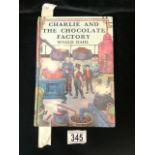 VINTAGE CHARLIE AND THE CHOCOLATE FACTORY BY ROALD DAHL HARDBACK BOOK, GEORGE ALLEN AND UNWIN; 1967;