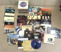 LARGE QUANTITY OF ALBUMS, LPS, VINYL RECORDS, EAGLES, MOODY BLUES, CAROL KING, KIRSTY MACCOLL,