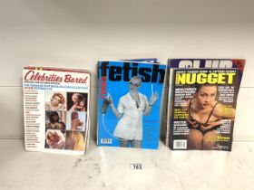ADULT MAGAZINES; 19 IN TOTAL