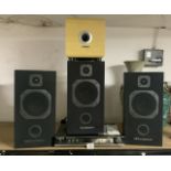 NIKKAI AMPLIFIER (AOOJF), THREE WHARFDALE SP500 SPEAKERS, ACOUSTIC SOLUTIONS AV AMP